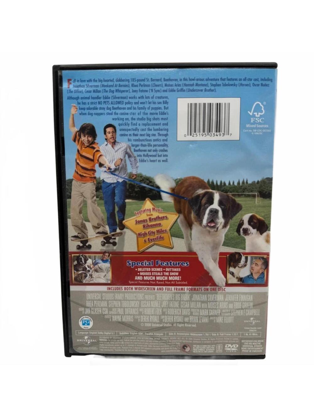 Beethoven's Big Break (2008) - DVD Movie - Family / Comedy - Picture 2 of 3